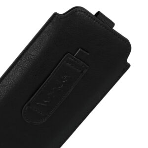 Dėklas Wonder SPECIAL (Dydis  M) skirtas Apple iPhone 5/Nokia 215 4G/225/5310 2020 juodos spalvos - Image 4