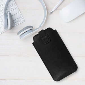 Dėklas Wonder SPECIAL (Dydis  M) skirtas Apple iPhone 5/Nokia 215 4G/225/5310 2020 juodos spalvos - Image 6