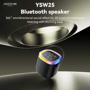 Yesido nešiojama kolonėlėBluetooth YSW25 juodos spalvos - Image 2