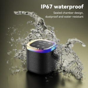 Yesido nešiojama kolonėlėBluetooth YSW25 juodos spalvos - Image 4