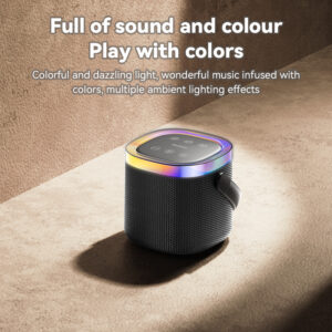 Yesido nešiojama kolonėlėBluetooth YSW25 juodos spalvos - Image 5