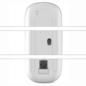 Yesido kompiuterinė pelė KB15 belaidė baltos spalvos - Image 4