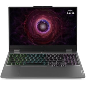 Nešiojamas kompiuteris Lenovo LOQ 15ARP9 R7-7435HS / 20GB / 1TB SSD / 15,6" FHD IPS / RTX 4050 / Windows 11 Home / US išdėstymas / pilkos spalvos - Image 1