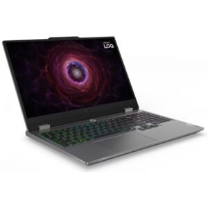 Nešiojamas kompiuteris Lenovo LOQ 15ARP9 R7-7435HS / 20GB / 1TB SSD / 15,6" FHD IPS / RTX 4050 / Windows 11 Home / US išdėstymas / pilkos spalvos - Image 2