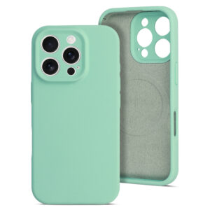 MagColor Pure dėklas skirtas Apple iPhone 16 Pro mėtų spalvos