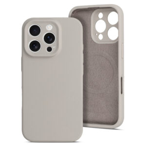 MagColor Pure dėklas skirtas Apple iPhone 16 Pro Max latte