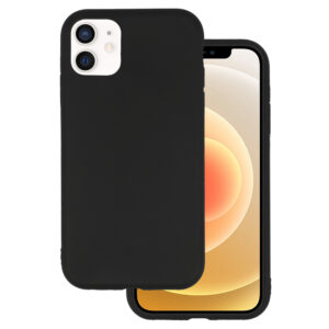 Back Dėklas MATT skirtas Apple iPhone 11 juodos spalvos - Image 1