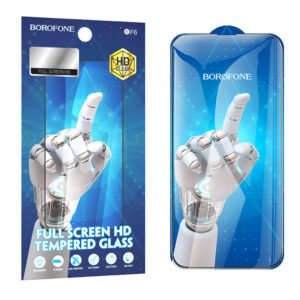 Borofone Apsauginis stiklas BF6 Diamond Armor Full Screen HD skirtas Apple iPhone 15/16 - 10 vnt - Image 1
