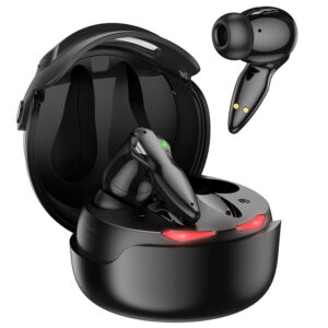 Borofone Ausinės Bluetooth TWS BW57 Mecha juodos spalvos - Image 1