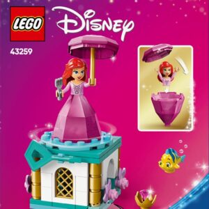 LEGO® Disney Princess Twirling Ariel 43259, 93 vnt. - Image 2