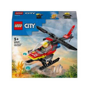 Konstruktorius LEGO® City Ugniagesių sraigtasparnis 60411