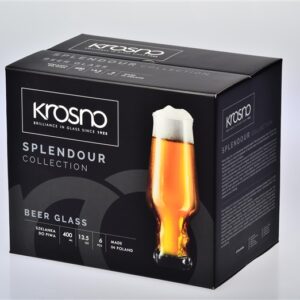 Alaus taurių komplektas Splendour, stiklas, 0.4 l, 6 vnt. - Image 3