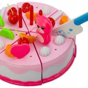 Žaisliniai virtuvės reikmenys, torto rinkinys EcoToys - Image 3