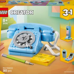 Konstruktorius LEGO® Creator 3in1 Retro Telephone 31174