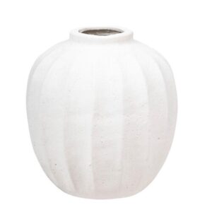 Vaza Amia, H 28 cm, balta