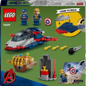 LEGO® Marvel Captain America vs. Thanos 76319, 107 pcs - Image 2