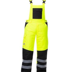 Darbinis puskombinezonis Ardon, juoda/geltona, XXL dydis