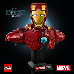 LEGO® Marvel Iron Man MK4 Bust 76327, 436 pcs