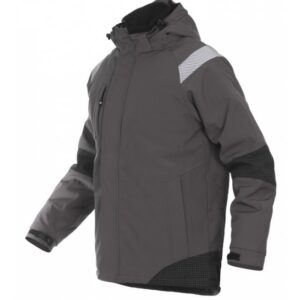 Darbinė striukė Bo Safety, juoda/pilka, XL dydis - Image 3