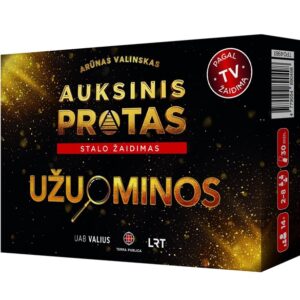 Stalo žaidimas Auksinis Protas "Užuominos"