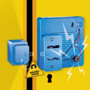 Magnetinis žaislas 4M KidzLabs Magnetic Intruder Alarm - Image 2