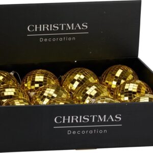 Eglutės žaisliukas, aukso, 10 cm - Image 2