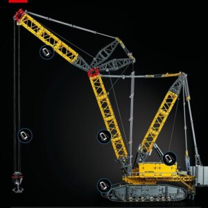 Konstrukt. LEGO Technic Vikšrinis kranas „Liebherr LR 13000“ - Image 2