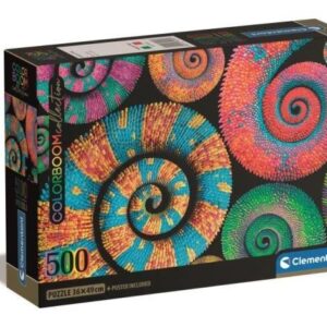 Dėlionė Clementoni Compact Curly Tails 35529, 36x49, 500 d