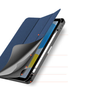 Dux Ducis Domo dėklas skirtas Apple iPad 10.9'' 2022 (10th generation) smart cover stand blue - Image 7