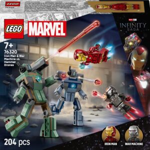LEGO® Marvel Iron Man & War Machine vs. Hammer Drones 76320
