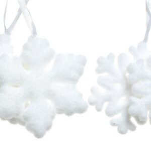 Eglutės žaisliukas Snowflakes, 11 cm, 2 vnt.