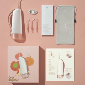 Tarpdančių irigatorius Oclean W10, baltas/rožinis - Image 3