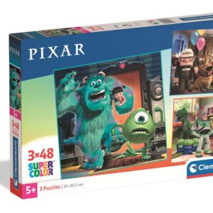 Dėlionė Clementoni Super Color Pixar 25065, 21x20.5, 144 d