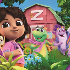 Dėlionė Clementoni Super Color Dora 24827, 27x18.5, 40 dal. - Image 2