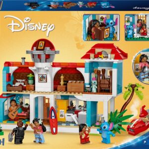 LEGO® Disney Lilo and Stitch Beach House 43268, 834 pcs - Image 2