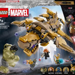 Konstruktorius LEGO® Marvel Keršytojai prieš Leviataną 76290