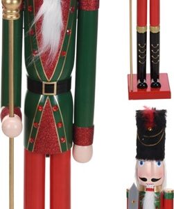 Dekoracija NUTCRACKER DH8022240, 106cm, medis