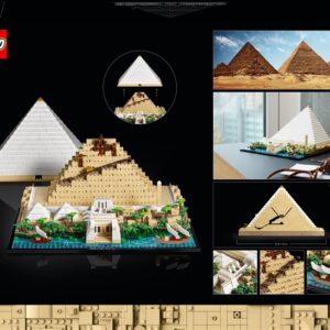 Konstruktorius LEGO Architecture Didžioji Gizos piramidė - Image 2