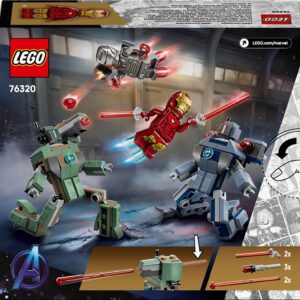 LEGO® Marvel Iron Man & War Machine vs. Hammer Drones 76320 - Image 2