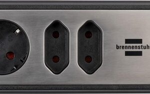 Buitinis ilgintuvas BRENNENSTUHL, 4 vt, 2USB, 2m