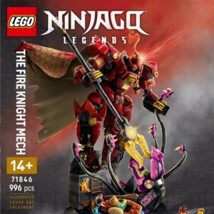 LEGO® Ninjago The Fire Knight Mech 71846, 996 pcs