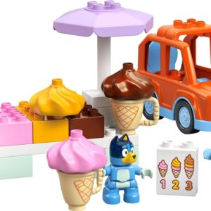 Konstruktorius LEGO® DUPLO® Ice Cream Trip with Bluey 10458 - Image 3