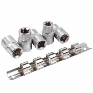 Sukimo galvučių komplektas Rockforce 5 vnt - Image 3