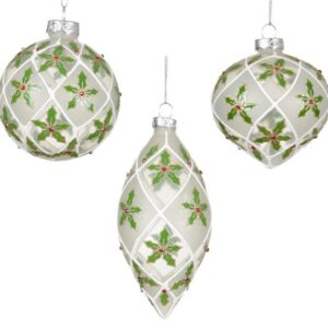 Eglutės žaisliukas, 8 cm, stiklas