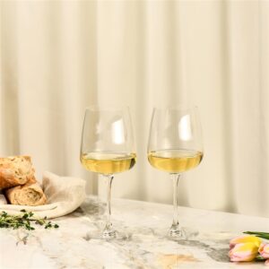 Vyno taurių komplektas Modern, stiklas, 0.480 l, 4 vnt. - Image 2