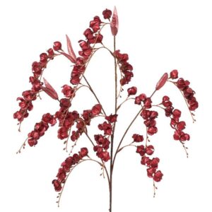 Dirbtinė gėlė, raudona, 100 cm