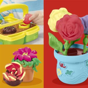 Plastilinas Play-Doh Blooming Flowers G0492 - Image 3