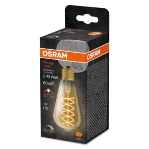 Lemputė Osram LED, ST64, 2200 °K, E27, 7 W, 600 lm - Image 2