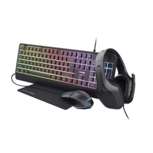 Žaidimų rinkinys Trust GXT 792 QUADROX EN, juoda - Image 1