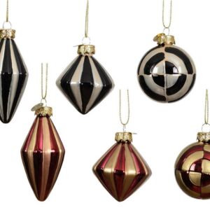 Eglutės žaisliukas, 6 cm, stiklas